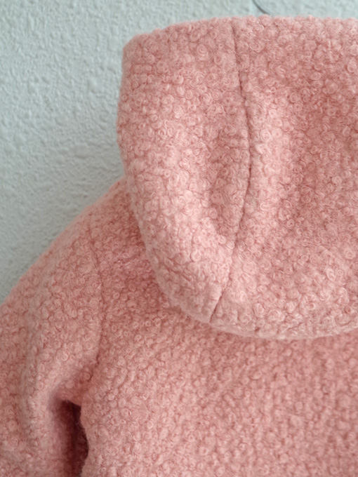 BONTON　フランス子供服　ベビー中綿フードコート