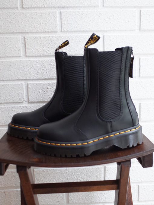 [22AW]Dr. Martens 2976 BEX W/ZIP チェルシーブーツ・サイドゴアブーツ（ブラック） [UK3]