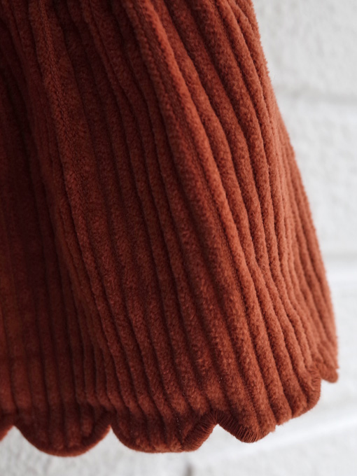 emile et ida フランス子供服　コーデュロイティアードスカート