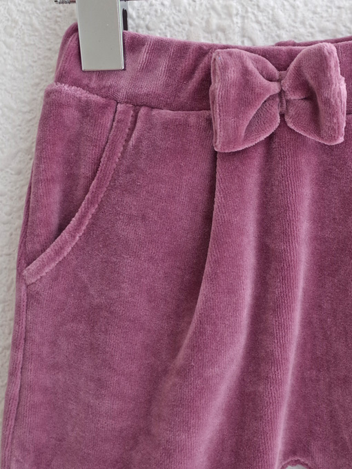 フランス子供服　emile et ida　ベビー　ベロアスウェットロングパンツ