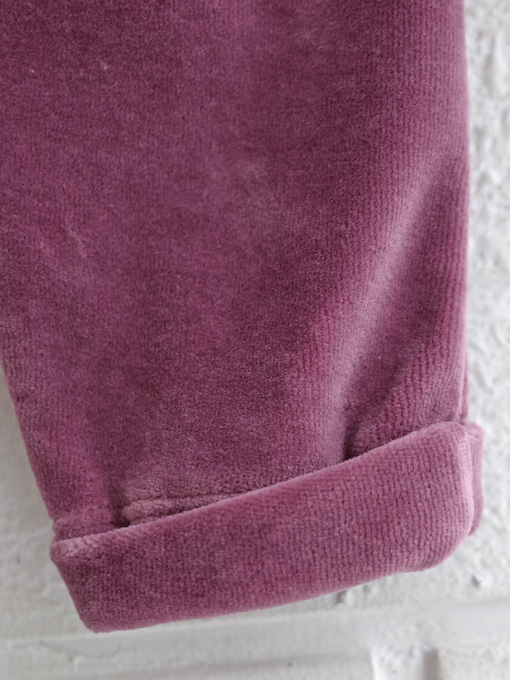 フランス子供服　emile et ida　ベビー　ベロアスウェットロングパンツ