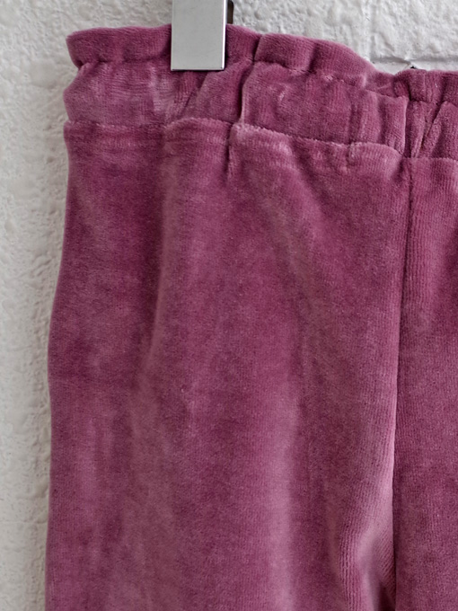 フランス子供服　emile et ida　ベロアスウェットロングパンツ