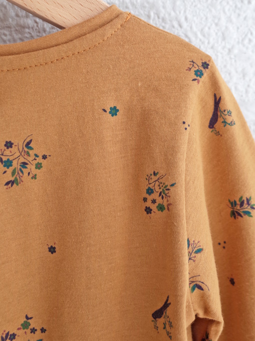 フランス子供服　emile et ida　花柄プリントTシャツ