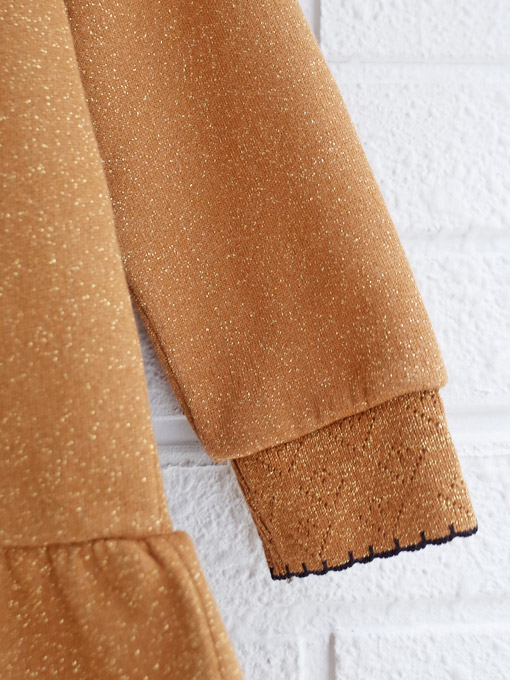 フランス子供服　emile et ida　ラメスウェットワンピース