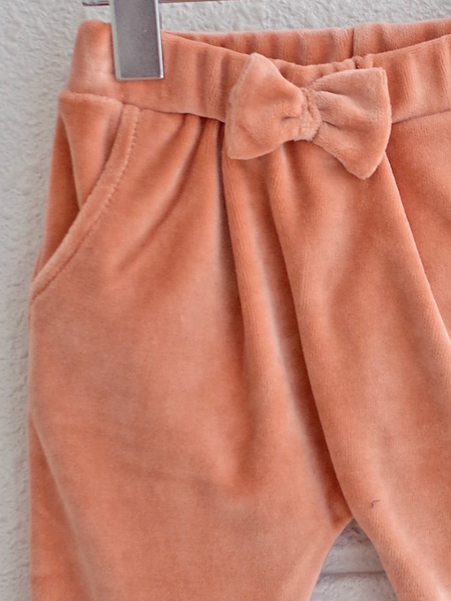 フランス子供服　emile et ida　ベビー　ベロアスウェットロングパンツ