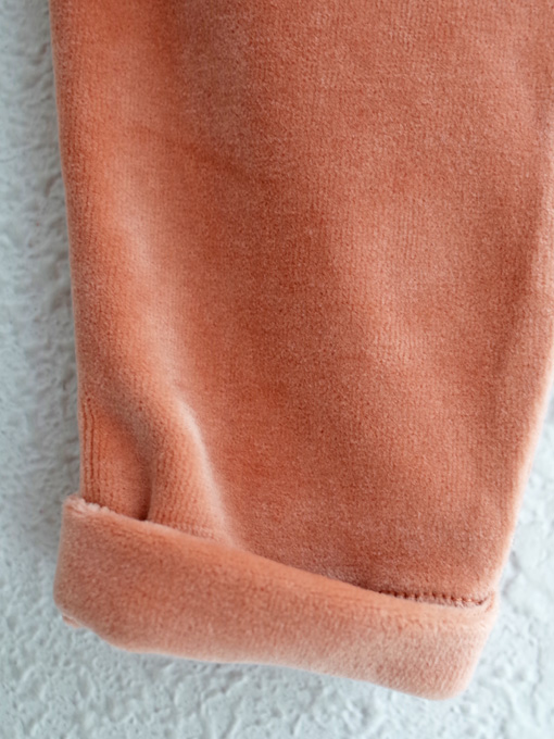 フランス子供服　emile et ida　ベビー　ベロアスウェットロングパンツ