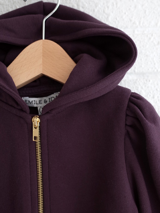 フランス子供服　emile et ida　フードジップパーカー