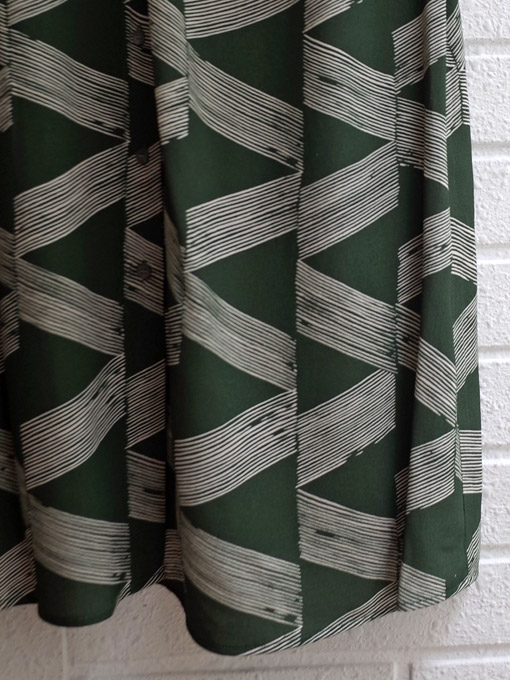 Hartford　レディース　フランスブランド　プリントビスコースワンピース