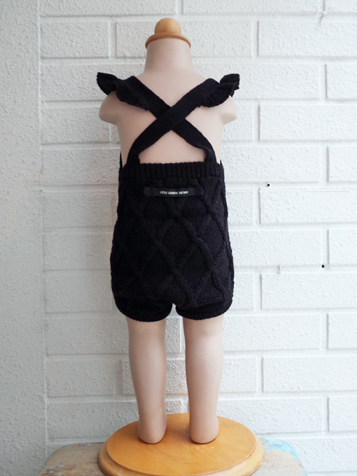 Little creative factory　リトルクリエイティブファクトリー　ベビー　アランニットロンパース