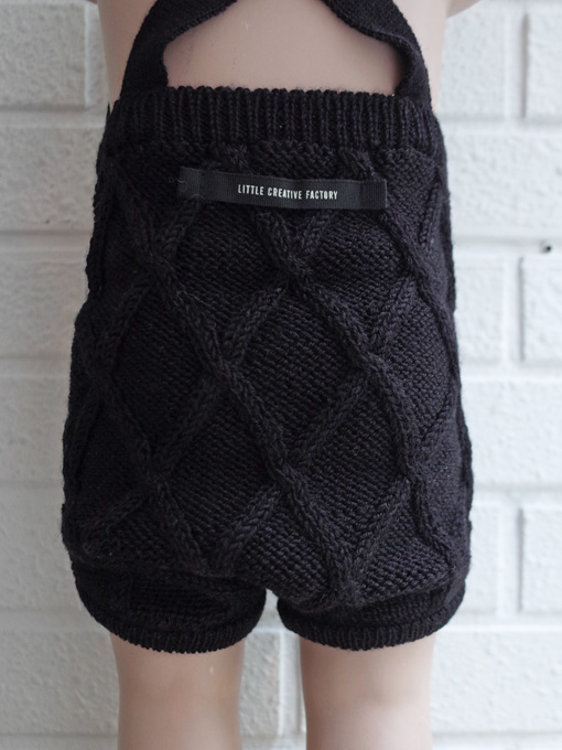 Little creative factory　リトルクリエイティブファクトリー　ベビー　アランニットロンパース