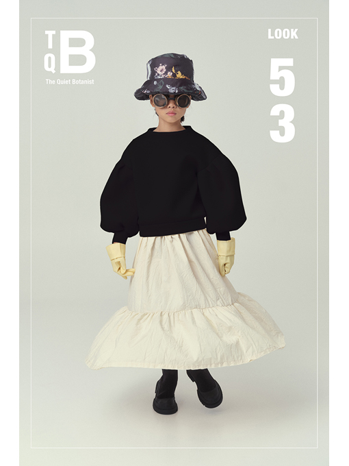 Little creative factory　リトルクリエイティブファクトリー　ネオプレーンバルーントップス　トレーナー