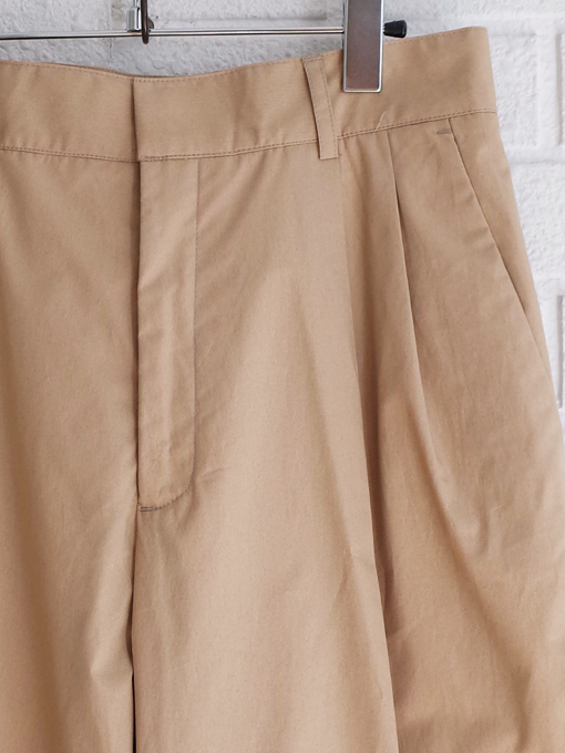 soeur WATSON レディース ダーツ入りコットンワイドパンツ