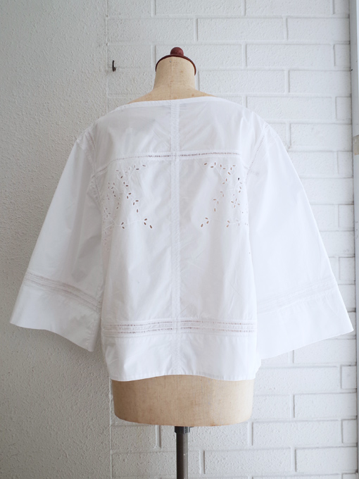 soeur スール レディース エンブロイダリー刺繍オーバーブラウス