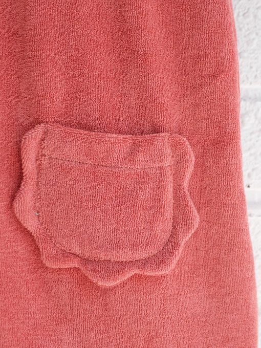 emile et ida kids　エミールエイダ　ガールズ　パイルポロワンピース