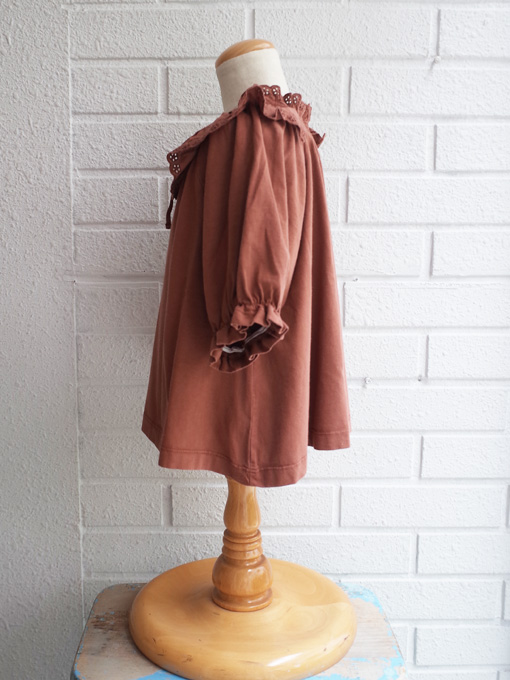 エミールエイダ emile et ida レース襟フレアTシャツ フランス子供服