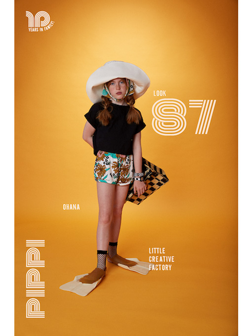 Little Creative Factory　リトルクリエイティブファクトリー  Honolulu Blouse　コットンブラウス