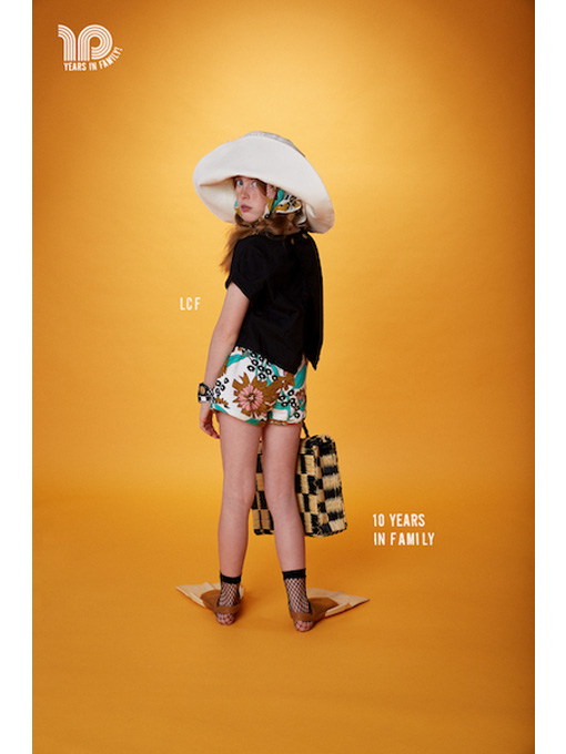 Little Creative Factory　リトルクリエイティブファクトリー  Honolulu Blouse　コットンブラウス