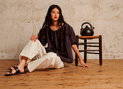 パリブランド　SOEUR　UMBRIA　ブラウス