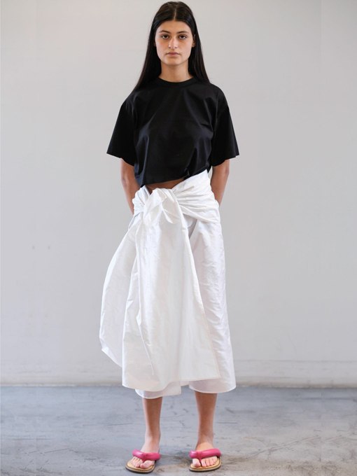 SOFIE D'HOORE　ソフィードール　TOUR　ライトジャージークロップドTシャツ