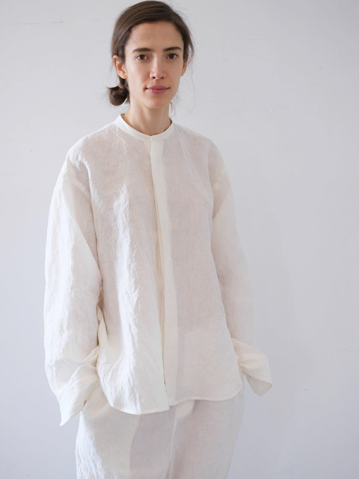 SOFIE D'HOORE　ソフィードール　BENICE　レディース　リネンマオカラーシャツ