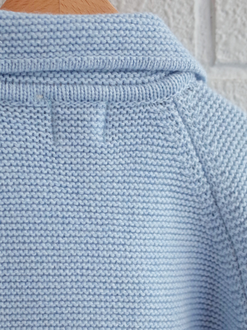 MALVI & CO. イタリア子供服 襟付きニットジャケット 襟付きニットカーディガン