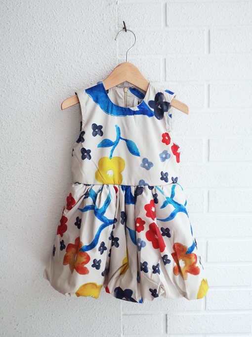 WOLF＆RITA 中綿ノースリーブワンピース ポルトガル子供服 OTTI