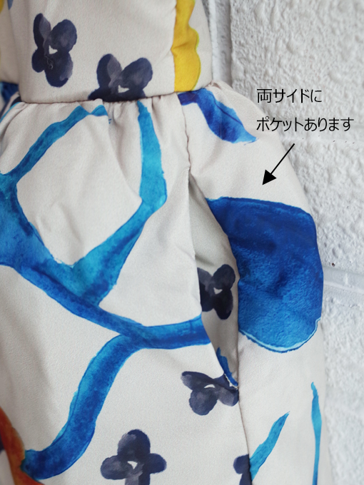 WOLF＆RITA 中綿ノースリーブワンピース ポルトガル子供服 OTTI