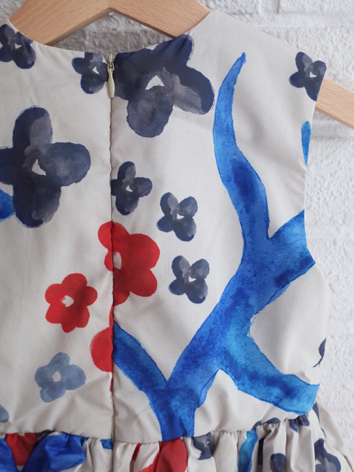 WOLF＆RITA 中綿ノースリーブワンピース ポルトガル子供服 OTTI