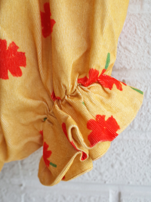 WOLF＆RITA 細コーデュロイ花柄サロペット OTTI オッティ パリや