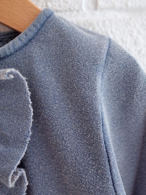 WOLF＆RITA ベビースウェットフリルロンパース ポルトガル子供服