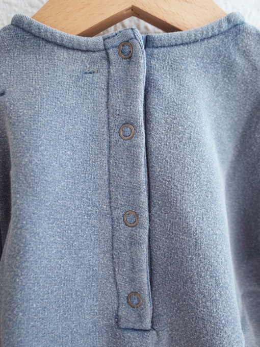 WOLF＆RITA ベビースウェットフリルロンパース ポルトガル子供服