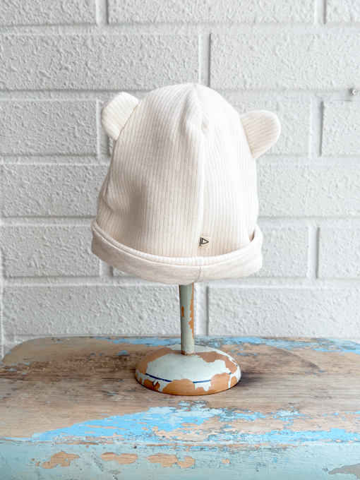 耳付きリブキャップ ベビー帽子 フランス子供服 ARSENE ET LES PIPELETTES アルセヌ エ レ ピプレット