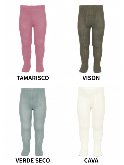 靴下　コンドル　スペインブランドcondor　ベビーリブタイツ