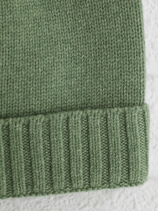 DORE DORE　カシミア混ウールニットキャップ