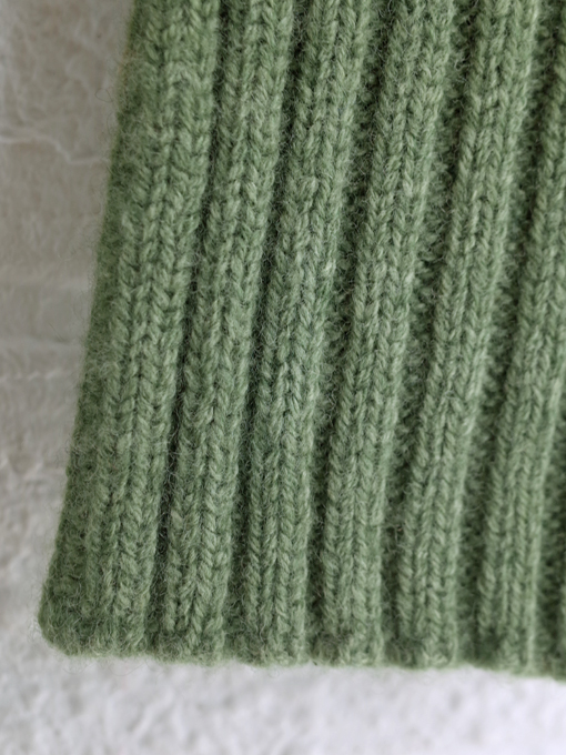 DORE DORE　カシミア混ウールニットロンググローブ　フィンガーレス