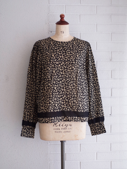 フランスブランド emile et ida woman エミールエイダ CATHERINE Anemone cotton and silk blouse フラワープリントブラウス