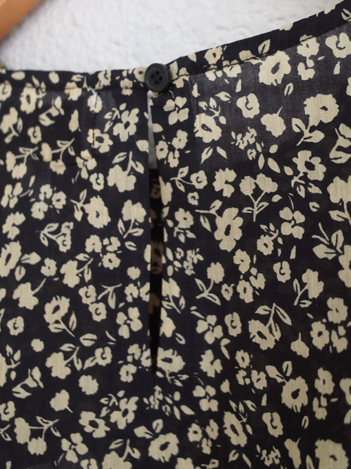 フランスブランド emile et ida woman エミールエイダ CATHERINE Anemone cotton and silk blouse フラワープリントブラウス