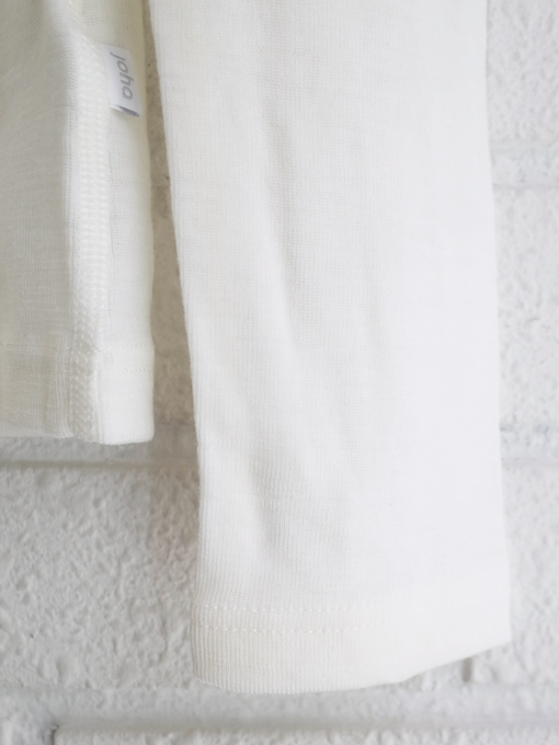 Joha　ヨハ　メリノウールを使用したデンマーク老舗ニットブランド　ウール長袖Tシャツ