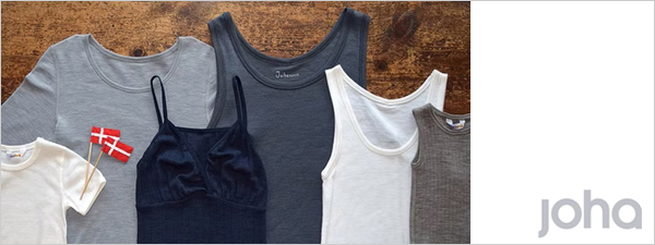 joha デンマーク　ウールインナー