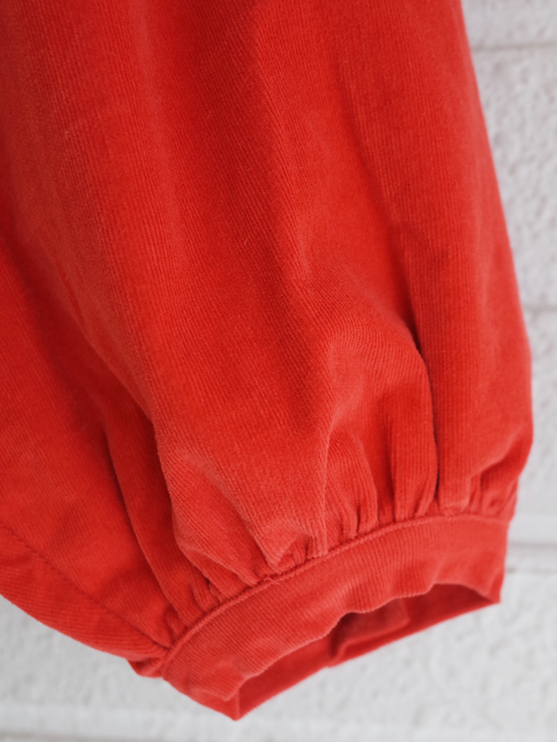 TANGERINE　細コーデュロイバルーンスカートパフブラウス