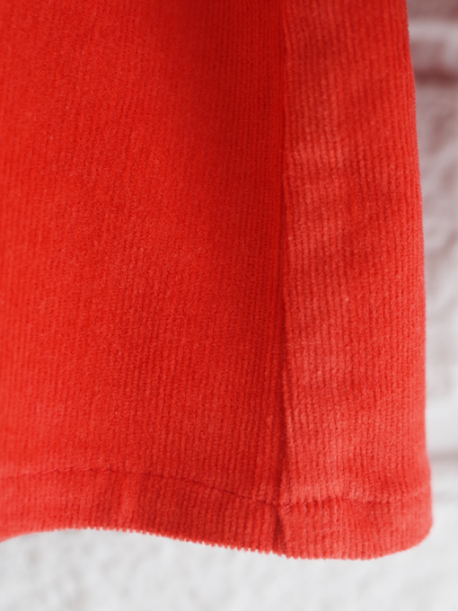 TANGERINE　細コーデュロイバルーンスカートパフブラウス