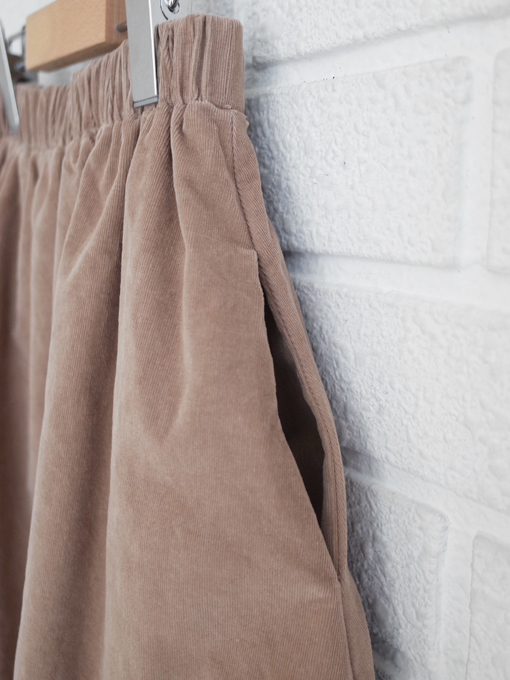 TANGERINE　細コーデュロイバルーンスカート