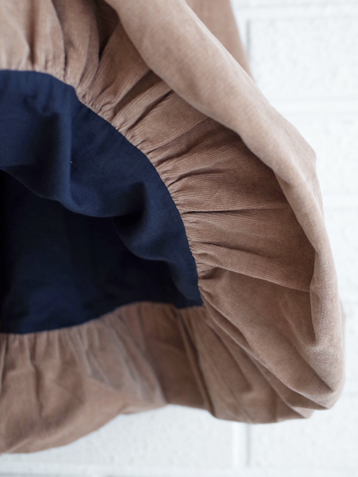 TANGERINE 細コーデュロイバルーンスカート