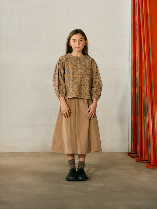 TANGERINE　細コーデュロイバルーンスカート