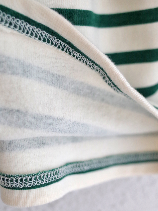 weekend house kids.　Winter garden Stripes L/S t-shirt　ボーダー長袖Tシャツ