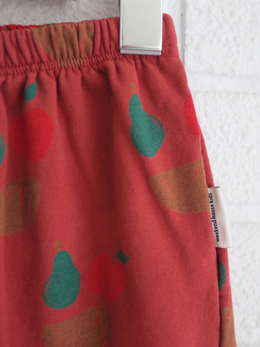 weekend house kids.　Fruity all over baby sweatpants　ベビースウェットパンツ