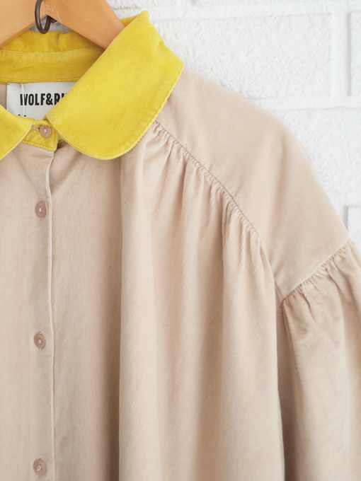 WOLF&RITA Amanda 細コーデュロイワンピース ポルトガル子供服 OTTI