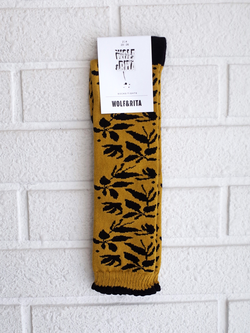 WOLF&RITA　LONG SOCKS　ハイソックス　柄ソックス