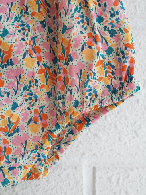 ARSENE ET LES PIPELETTES　フラワープリントブルマ