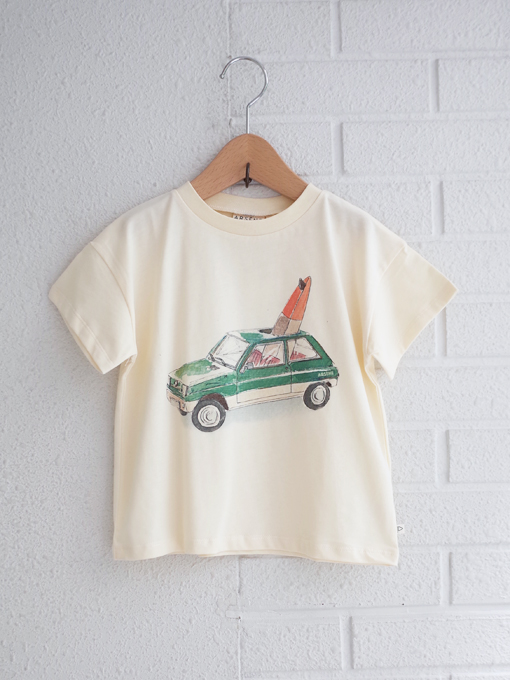 ARSENE ET LES PIPELETTES　Car T-shirt　プリントＴシャツ